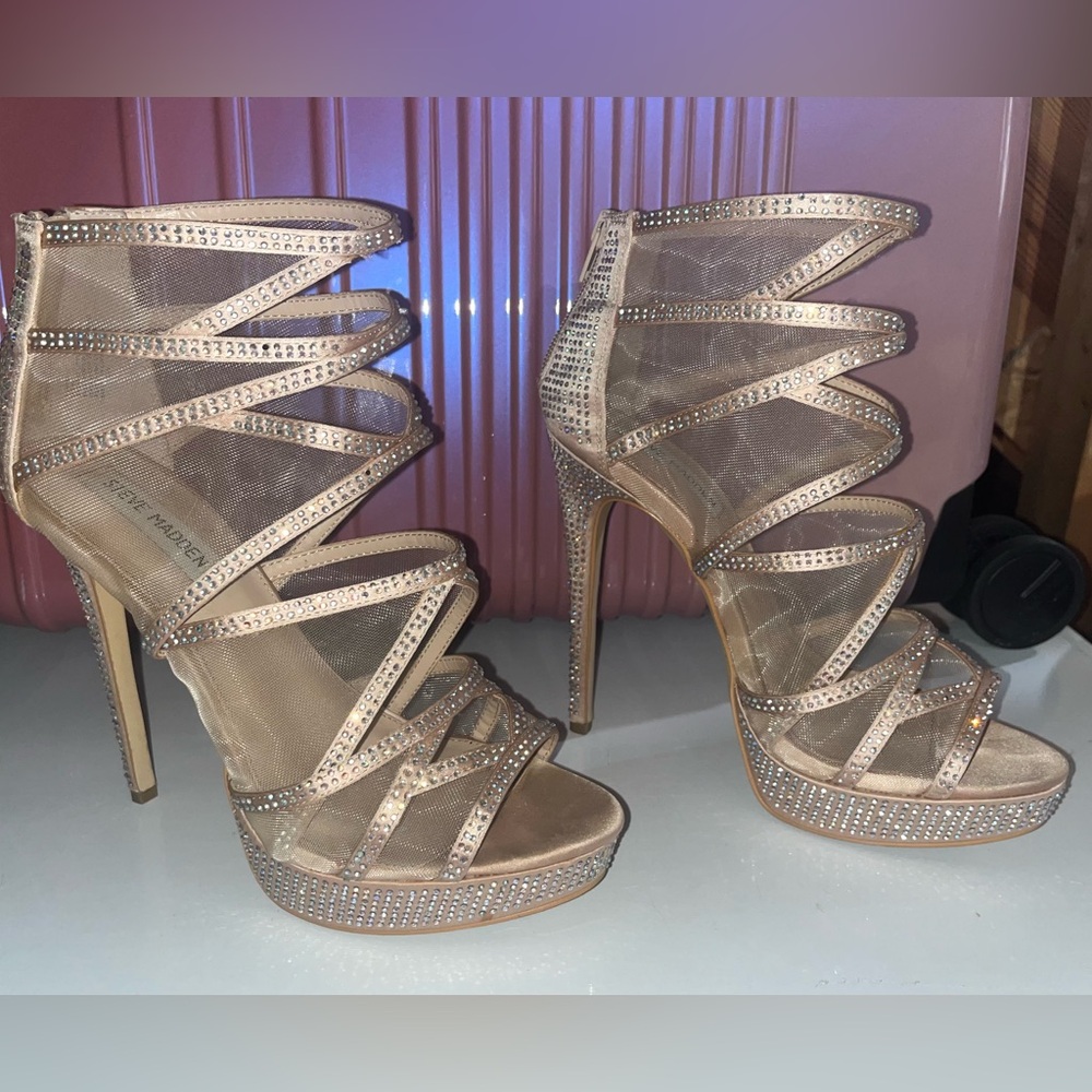 Steve Madden sparkly heels